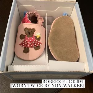 🍦Teddy Bear soft Sole Robeez 🧸 0-6m
